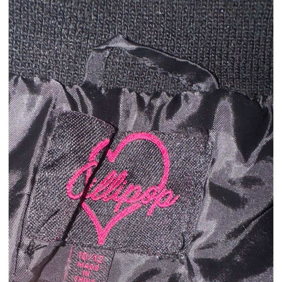 Chillipop Girl’s woolen Varsity letter jacket,
streatwear, green jacket sz 10/12 - Picture 11 of 12